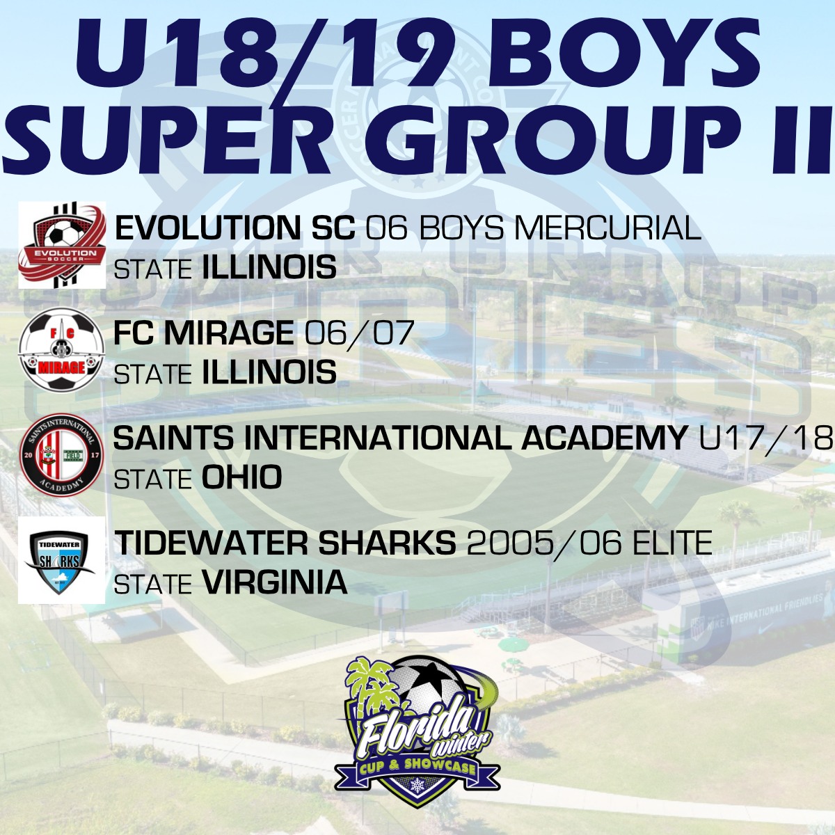 U19 Boys II Super Group
