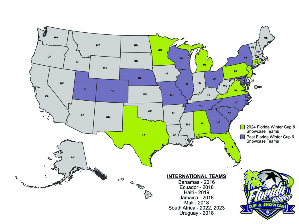 US Map Team List - FWC